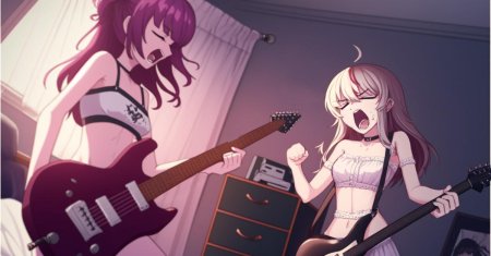 Аниме гитара