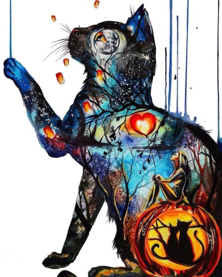 Венгерская художница vivien szaniszlo