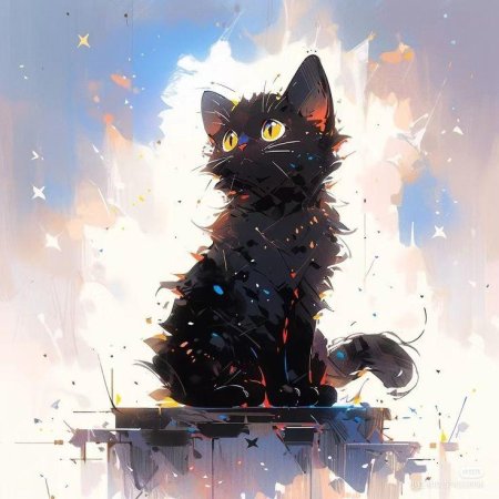 Арт милые котики