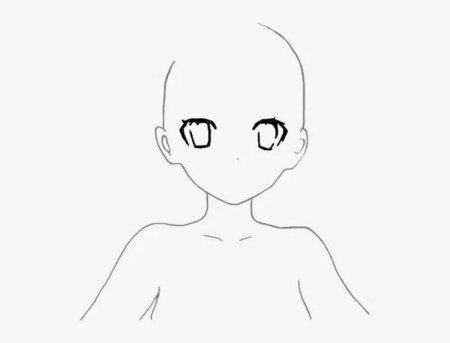 Аниме шаблоны для рисования