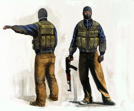 Сталкер 2 бандит арт