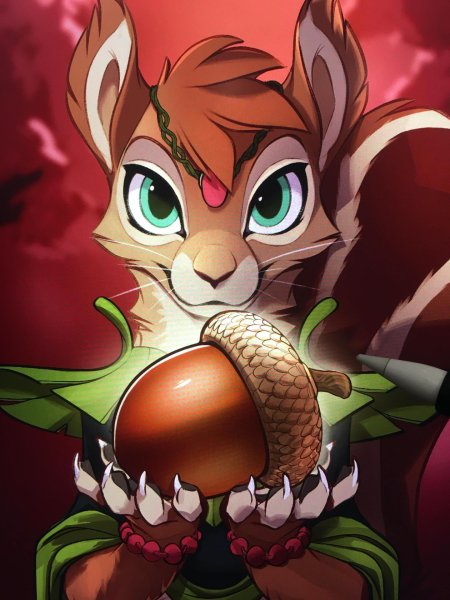 Фурри белка