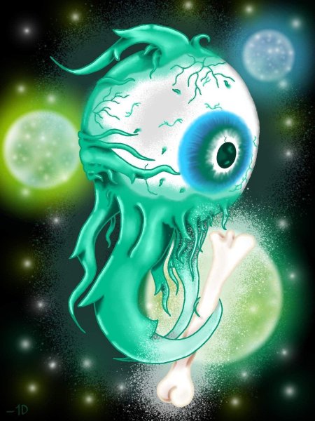 Глаз ктулху арт