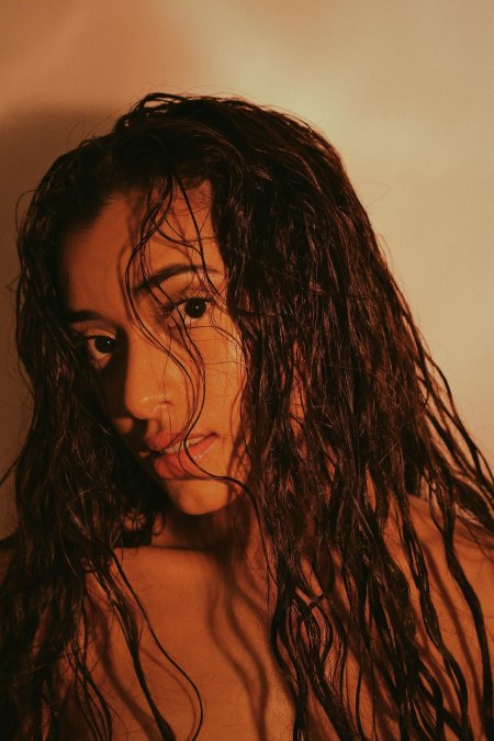 Фотосессия с мокрыми волосами