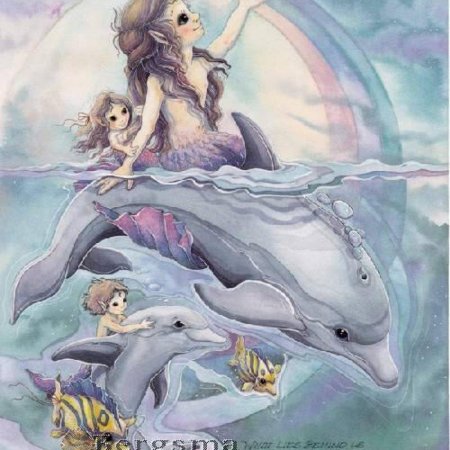 Дельфин и русалка