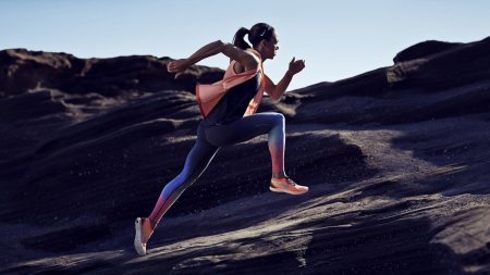 Бег девушка