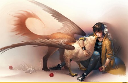 Грифон хуманизация парень