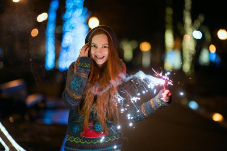 Новогодние фотосессии на улице