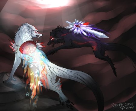 Аматерасу волк