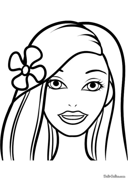 Раскраска макияж для девочек
