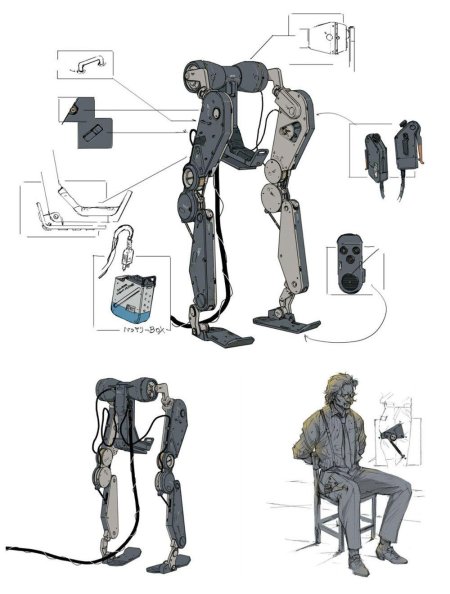 Экзоскелет чертежи