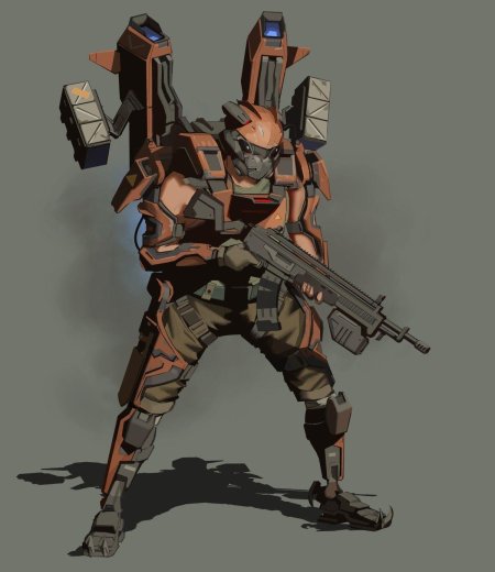 Экзоскелет старкрафт концепт