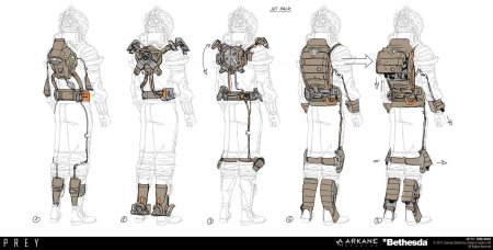 Prey скафандр концепт