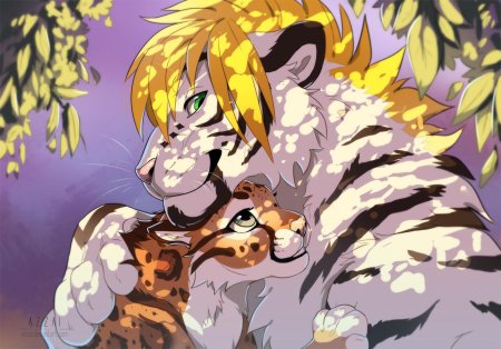 Тигрица фурри