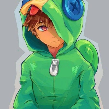 Леон из brawl stars арт