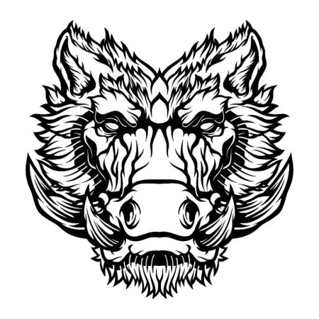 Голова кабана