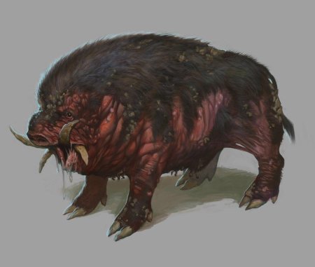 Монстр trevor henderson а бегемот