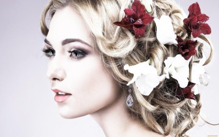 Девушка прическа