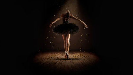 Постер балерина