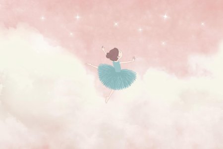 Детские фотообои балерина