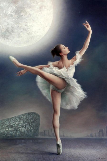 Живопись давид бадзагуа балерина