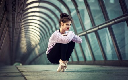 Девушка в пуантах