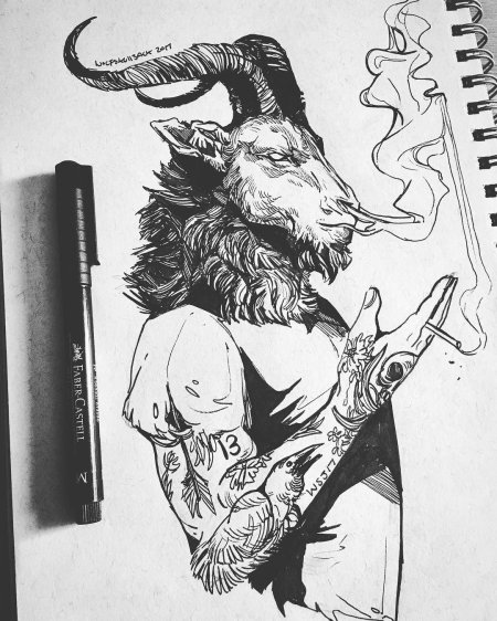 Козел бафомет