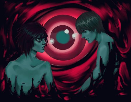 Тетрадь смерти арт