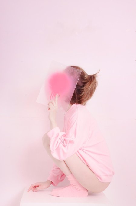 Фотосессия в розовом