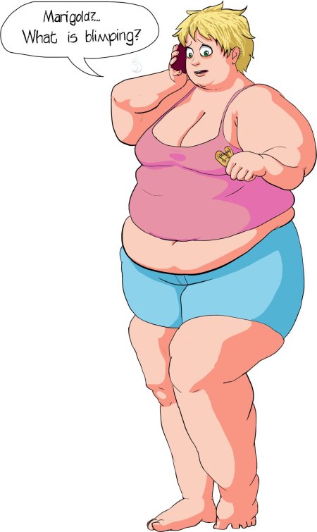 Полные женщины мультяшные