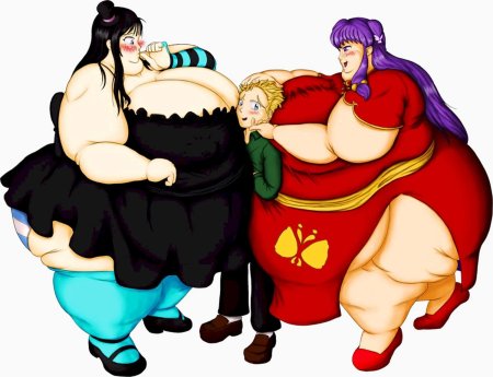 Аниме толстая девушка