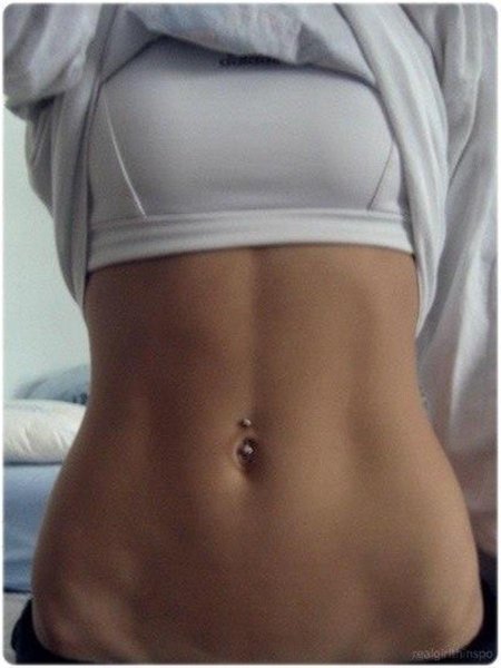 Красивые женские животики