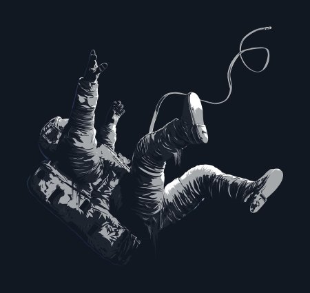 Космонавт арт