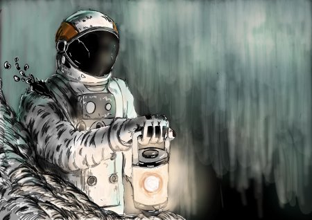 Космонавт арт