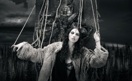 Ведьма фотосессия