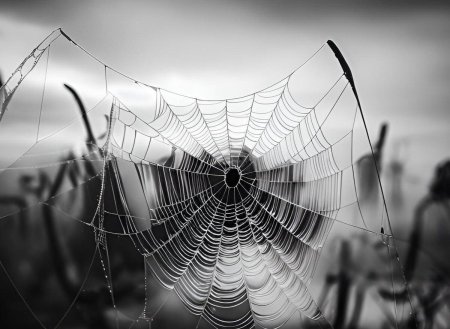 Паутина с пауком