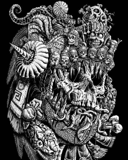 Миктлантекутли и миктлансиуатль