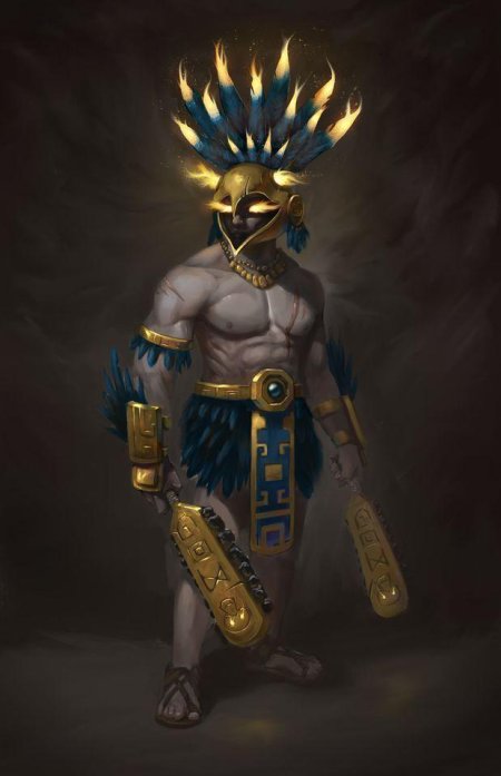 Ацтекские боги арт тлалок