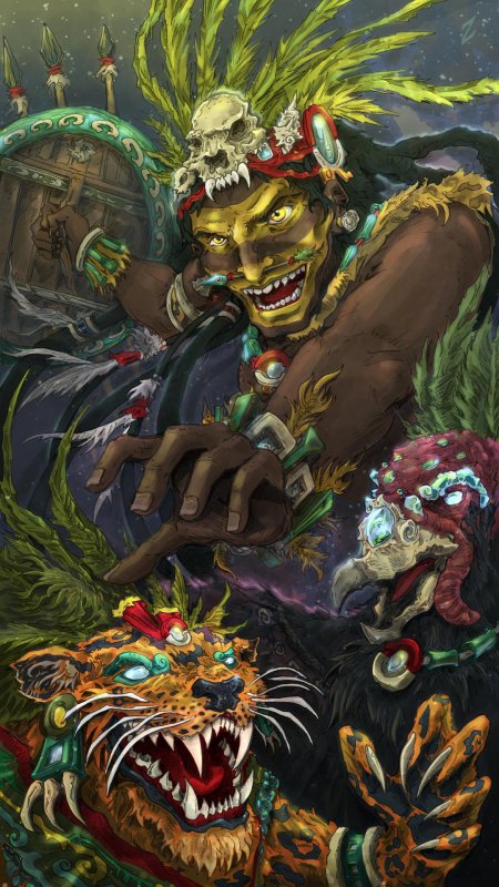 Тескатлипока бог воин ягуар