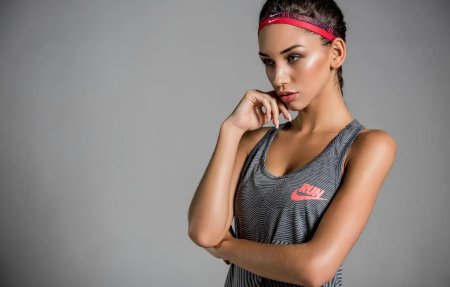 Спортивная прическа женская