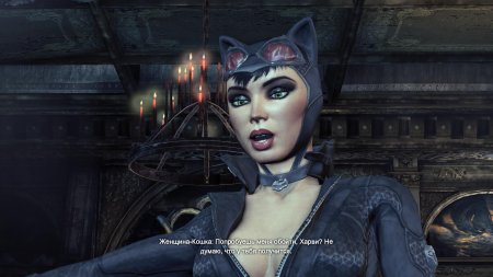 Женщины кошки из "бэтмен: аркхем сити"