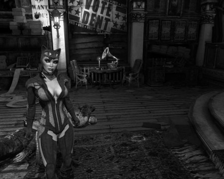 Бэтмен аркхем сити женщина кошка