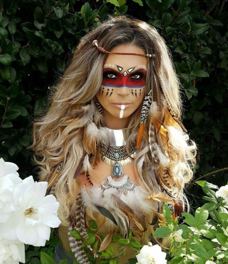 Этнический макияж