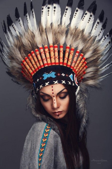 Индеец девушка