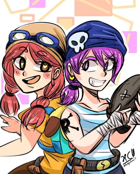 Джесси и пенни бравл старс