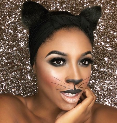 Макияж кошечки