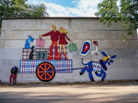 Фургончик бременские музыканты