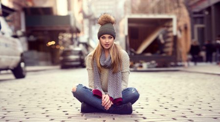 Шапка для девушек