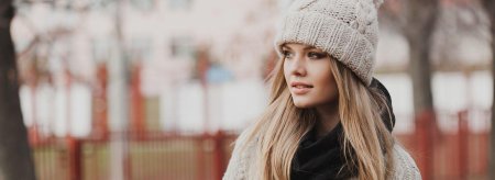 Шапка для девушек