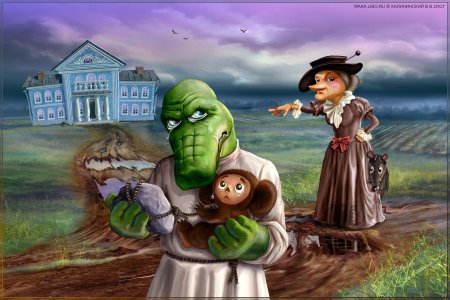 Чебурашка и крокодил гена мультфильм